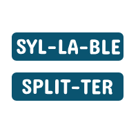Syllable Split icon